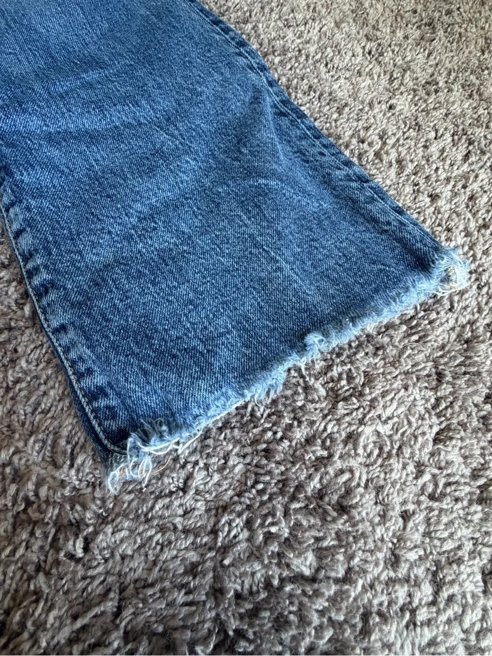 Free People/We The Free High Rise Stella Kick Flare Jeans